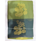 Light Green & Royal Green soft Silk Saree with Gold Floral Zari Weaving