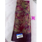 Venus Anushka Floral Printed Soft Silk Saree with Blouse Piece – Dark Purple & Pastel Multicolor 