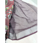 BLACK LINEN SAREE 1243
