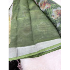 BLACK LINEN SAREE 1244