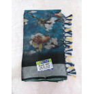 BLACK LINEN SAREE 1246