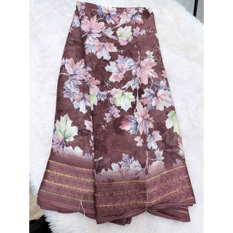 GEORGETTE WITH FANCY BORDER 1247