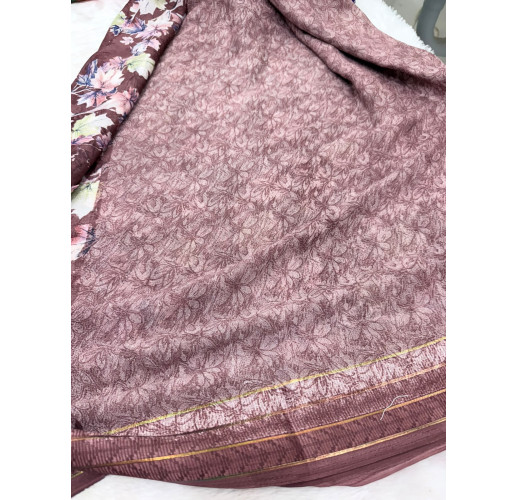 GEORGETTE WITH FANCY BORDER 1247