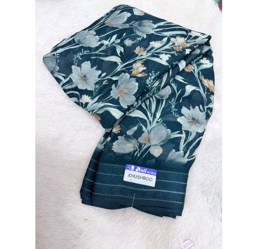 GEORGETTE WITH FANCY BORDER 1255