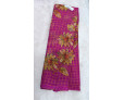 Sunflower Grid Linen Saree