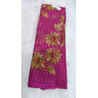 Sunflower Grid Linen Saree