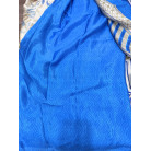  Floral Printed Soft Silk Saree with Cream / Off-White & Blouse Piece