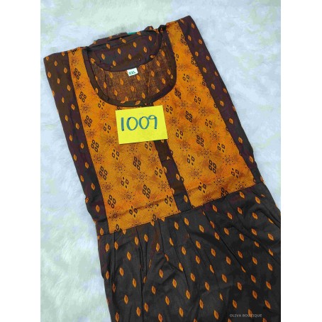 Premium pure cotton XXL top Model nighty oliva boutique 1009