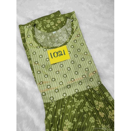 Premium pure cotton XXL top Model nighty oliva boutique 1021