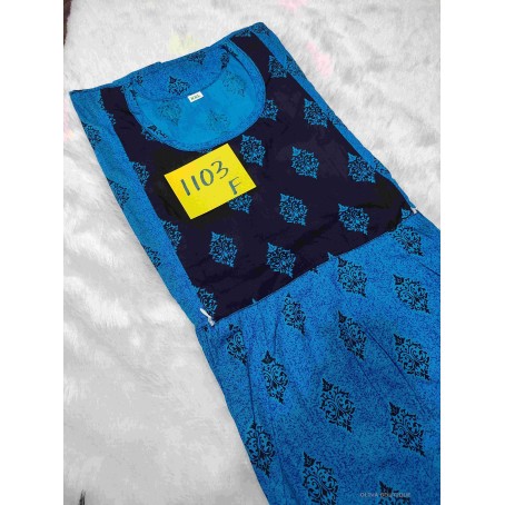 Premium pure cotton XXL top Model Feeding nighty oliva boutique 1103