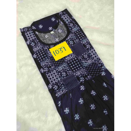 Premium pure cotton XXL top Model nighty oliva boutique 1039