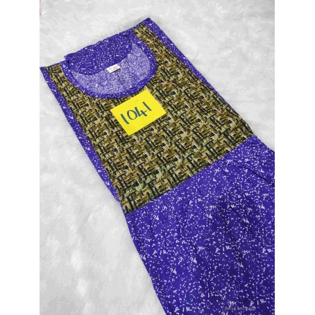 Premium pure cotton XXL top Model nighty oliva boutique 1041