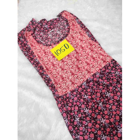 Premium pure cotton XXL top Model nighty oliva boutique 1050