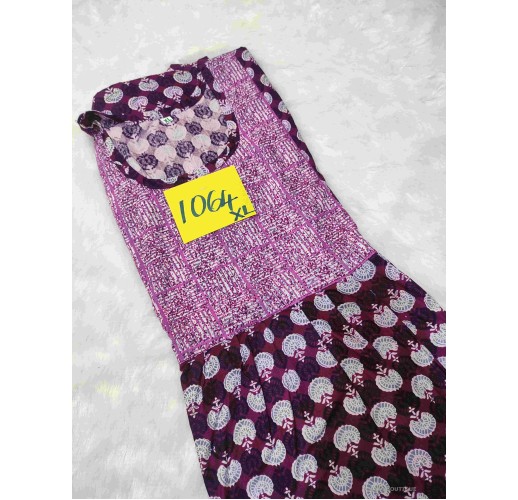 Premium pure cotton XL top Model nighty oliva boutique 1064