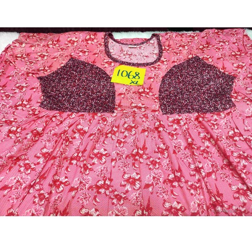 Premium pure cotton XL top Model nighty oliva boutique 1068