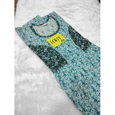 Premium pure cotton XL top Model nighty oliva boutique 1069