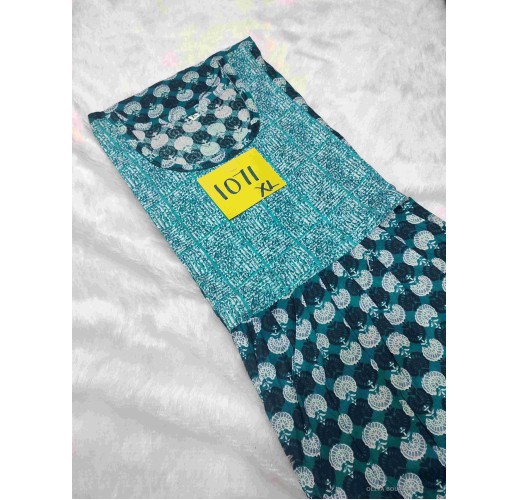 Premium pure cotton XL top Model nighty oliva boutique 1071