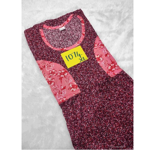 Premium pure cotton XL top Model nighty oliva boutique 1074