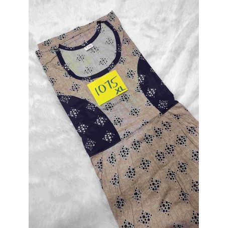 Premium pure cotton XL top Model nighty oliva boutique 1075