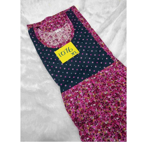 Premium pure cotton XL top Model nighty oliva boutique 1076