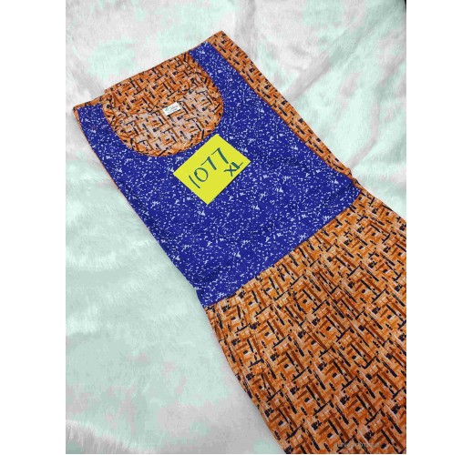 Premium pure cotton XL top Model nighty oliva boutique 1077