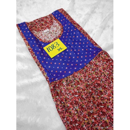 Premium pure cotton XL top Model nighty oliva boutique 1083