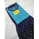 Premium pure cotton XXL top Model with pocket nighty oliva boutique 1091