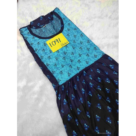 Premium pure cotton XXL top Model with pocket nighty oliva boutique 1091