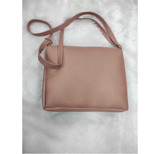 Luxury Compact Handbag with Adjustable Strap