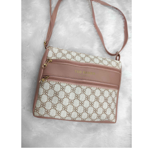 Luxury Compact Handbag with Adjustable Strap