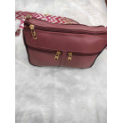 Elegant Women’s Compact Crossbody Bag with Dual Zip