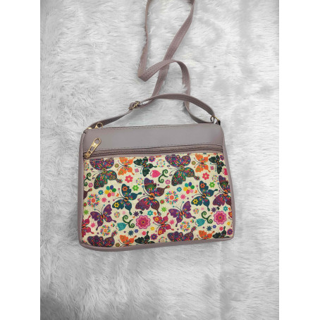 Lightweight Women’s Sling Bag with Dual Zip