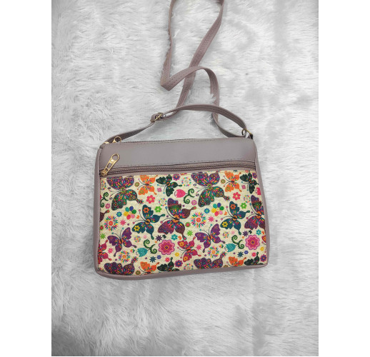 Lightweight Women’s Sling Bag with Dual Zip